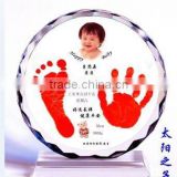 crystal baby shower Favor with cute shape in china
