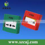 Anti-fire brass resettable manual call point for fire alarm