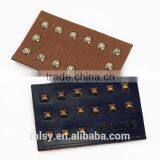 New Arrival Fashion Custom Embossed Leather Patch thumbnail-4