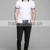 Brand Quality Men's Classical Formal Business Casual 100% Cotton POLO T Shirt thumbnail-2