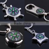 Cheap Bottle Opener Keychains Compass Keychain Custom