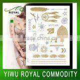 Wholesaler Flash Metallic Waterproof Temporary Tattoo thumbnail-1