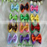 Colorful Double Colors Kids Hair Bow Clips thumbnail-1