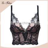 Femininity C70 cup Stretchy See through Sexy Lingerie Corset