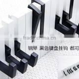 Black Laundry Hanger Rack Wall Hanging Home New Designs thumbnail-3