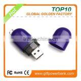 Plastic Pill Shape 4.0 Usb Flash Driver With Logo Free thumbnail-4