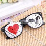 New High Quality Pinhole Glasses Custom Logo Printed Lenses Party Glasses thumbnail-1