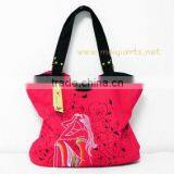 2015 New Mei yi Brand Canvas Beach Bags Fashion Handbag thumbnail-1