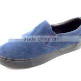 New 2014 Blue Soft Flats Lady Suede Shoe