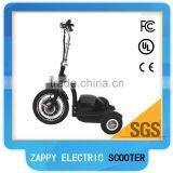 Electric Driving Type and Passenger Use For Three Wheel Zappy Electric Scooter thumbnail-1