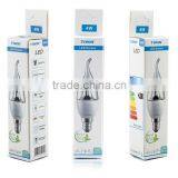 TIWIN 4W LED Candle 5700K Flame White Body With CE,RoHS&TUV Certification thumbnail-3