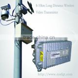 Waterproof 8-10km Remote Video Transmitter Receiver SG-F8000A