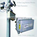 8-10km 8Watt Remote Video Wireless Transmitter