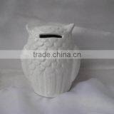 Owl Ceramic Coin Bank thumbnail-2