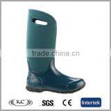 Cheap Europe Blue Neoprene Mens Fashion Boots thumbnail-1