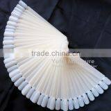 50pcs Clear Nail Art Tips Color Pop Display Fan False Practice Sticks thumbnail-1