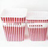 Custom Logo Printed Plastic Popcorn Bucket