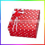 New Arrival Custom Design flat packing two pieces paper box wholesale