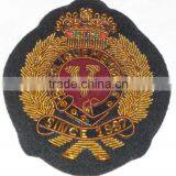 Hand Embroidered Badges , Emblems , Crest , Insignias , Patches