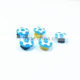 Cute Plastic Shoe Decorations Soccer Shape Shoe Charms thumbnail-3