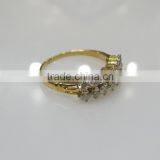 Real Yellow Gold Diamond Ring 18K 0.84cts 2.700 Grams thumbnail-3