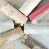 Pure Paper Wallpaper With Flowers for Wedding Wall Decorations thumbnail-4