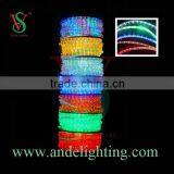 220-240V 10mm 5 Stars Round Holiday Led Rope Lighting thumbnail-1