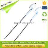 Multifunction Soft Bristle Plastic Floor Bathroom Cleaning Brush With Telescopic Handle thumbnail-6