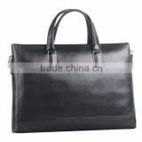 QIALINO New Trend Bags Computer Laptop Bags Men Leather Briefcase for Macbook 12/13/15 Inch thumbnail-1