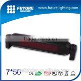 7x50 Dot 12volt Led Car Message Sign 3 Years Warranty Xxx Video Message Led Display