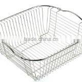 Stainless Steel Sink Basket,wire Basket,metal Kitchen Sink Basket