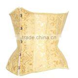 Hot Style Yellow Steel Bone High Quality Cheap Price Women Training Underbust Corset thumbnail-1