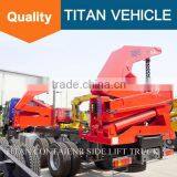 Container Sidelifter Howo Tractor Truck With Xcmg Crane thumbnail-2