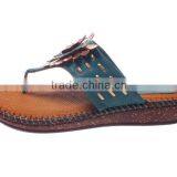 Fancy Ladies Shoes Hand-threading Comfortable Sole Flat Flip Flops thumbnail-1