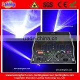 300mW Blue Fat Beam Laser Decorate Lighting for Wedding Hotel