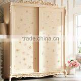 Latest China Wholesale Classic Chinese Wood Hand Carved French Bed thumbnail-3