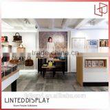 Glass Store Bags Display Showcase Kiosk Design for Big Brand Bags Shop Furniture thumbnail-2
