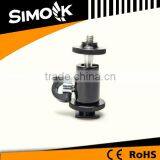 High Power Stackable 12W LED Video Light Panel With Chargeable Battery On Camera thumbnail-5