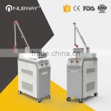 Manufacturer supply 1064/532nm q switched nd yag laser tattoo removal machine with low price
