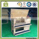 SDR020 Commercial Unique Wooden Double Rabbit Cages With Tray and Hay Rack thumbnail-5