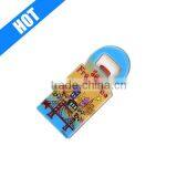 Custom Hand Painted Scene San Francisco Resin/Polyresin Bottle Opener Fridge Magnet thumbnail-1