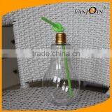 Plastic Light Bulb Terrarium Plants Container With Breath Hole thumbnail-5