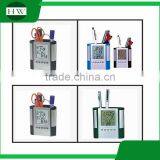 Calendar Alarm Clock Desktop Pen Holder Electronic Large Screen Digital LCD Calender Desk Organizer Pen Holder With Time and Dat thumbnail-4