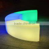 Used Nightclub Furniture Led Sofa Pub Led Furniture RGB Color Changing Brighting LED Bar Stool thumbnail-2