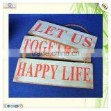 Custom Design Popular Hanging String Mdf Material Door Plate thumbnail-3