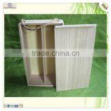 Оптовая продажа самых новых деревянных винных коробок с скользящей крышкой и современной упаковкой thumbnail-4