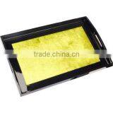 High Quality Best Selling Metallic Gold Serving Rectangle Tray thumbnail-1