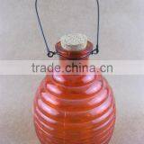 3 Sizes Colored Glass Wasp Trap Hanging Glass Bee Catcher, Glass Pest Catcher thumbnail-3