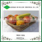 Made in China Handmade Weaving Fruit Wicker Tray thumbnail-3