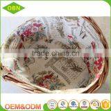 China Wholesale Custom the Portable Outdoor Food Gift Wicker Material Native Gift Baskets thumbnail-4